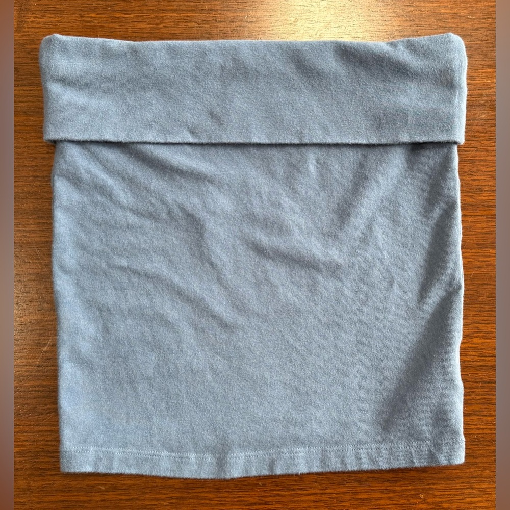 American Eagle Outfitters Blue Tube Top, XXS